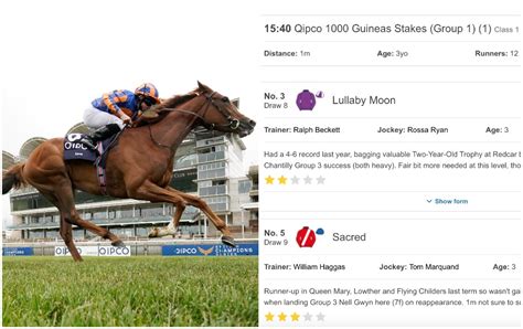 racecard for newmarket tomorrow.